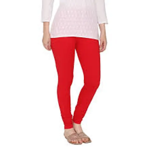 4 WAY CHUDIDAR LEGGINGS RED BL04